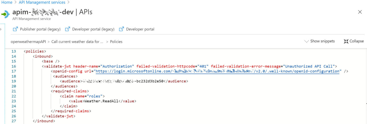 Authorization with Azure API Management - To Integration and Beyond